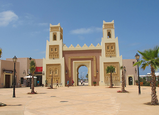 Marocká architektúra v Saidii