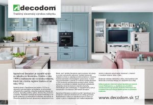 DECODOM - Tradičný slovenský výrobca nábytku