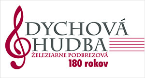 Logo dychová hudba ŽP - 180 rokov