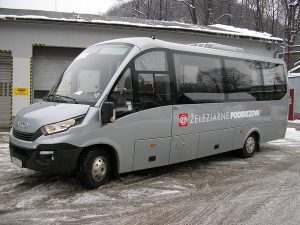 Nový 25 miestny minibus v prevádzkarni doprava