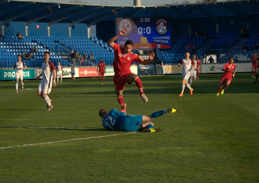 Brankár Martin Vantruba podal spoľahlivý výkon a gól nedostal.