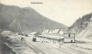 Prvá železničná stanica v Podbrezovej bola vybudovaná v čase stavby trate Banská Bystrica – Podbrezová, v roku 1883.  Foto: archív redakcie