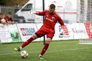 Patrik Macej bol našou brankárskou jednotkou. Foto: I. Kardhordová 