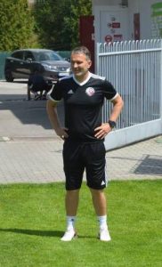 Nový tréner Roman Skuhravý na prvom tréningu