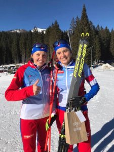 Zuzana a Mária Remeňové predvádzali počas juniorských majstrovstiev Európy výborné výkony a patrili k oporám slovenskej reprezentácie. Foto: FB