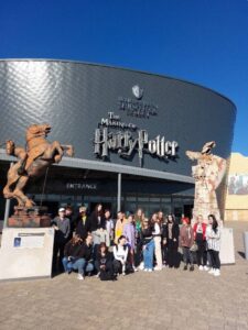 Štúdiá Warner Bros, kde točili film Harry Potter. Foto: archív žiakov SSŠ ŽP