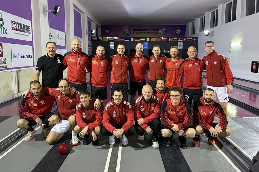 Podbrezovskí kolkári nedali nemeckému súperovi šancu. Foto: ŠK ŽP