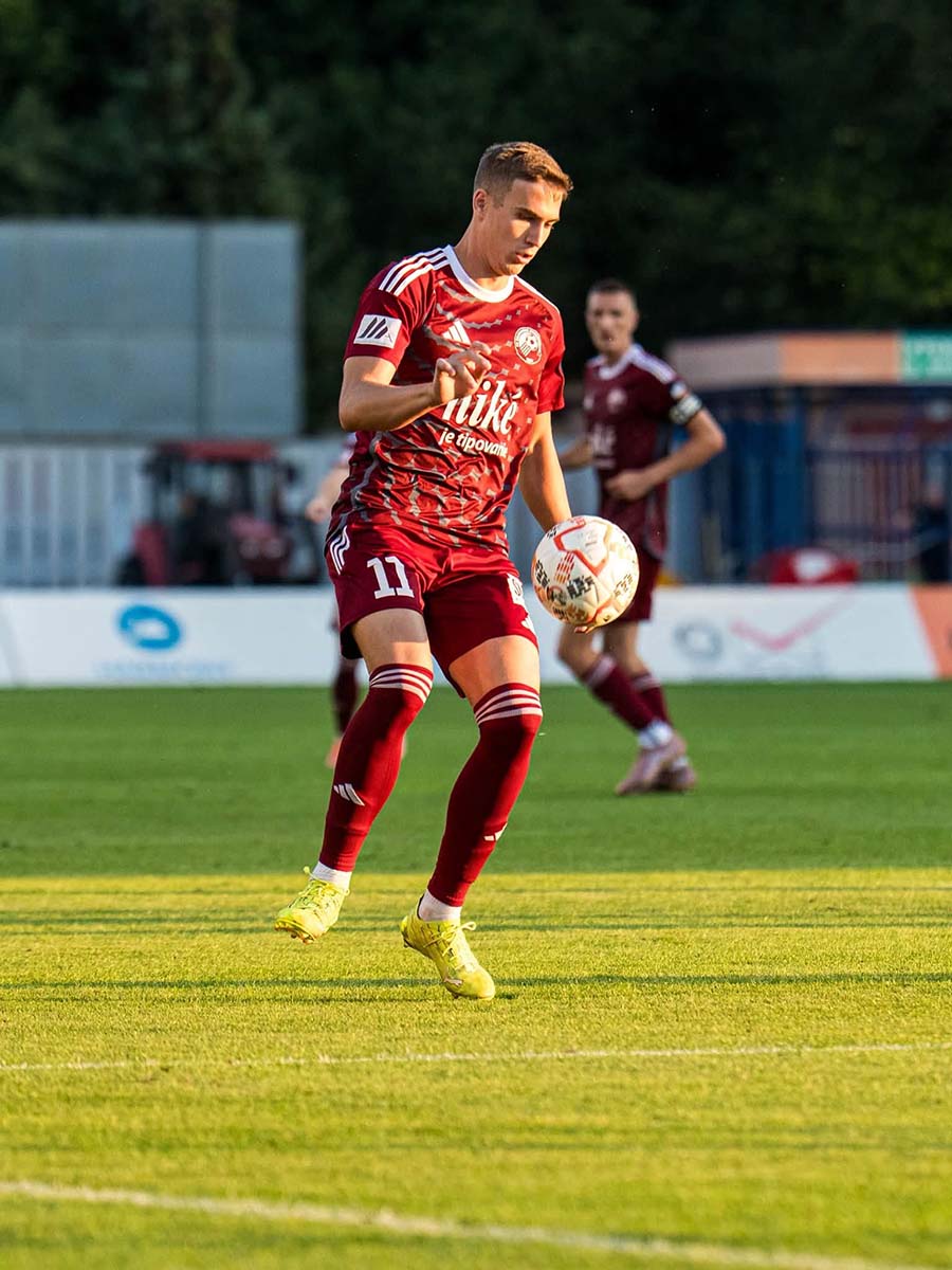 Mrvaljevič sa v oboch dueloch dostával do šancí, ale gól sa mu streliť nepodarilo.
Foto: FK ŽP