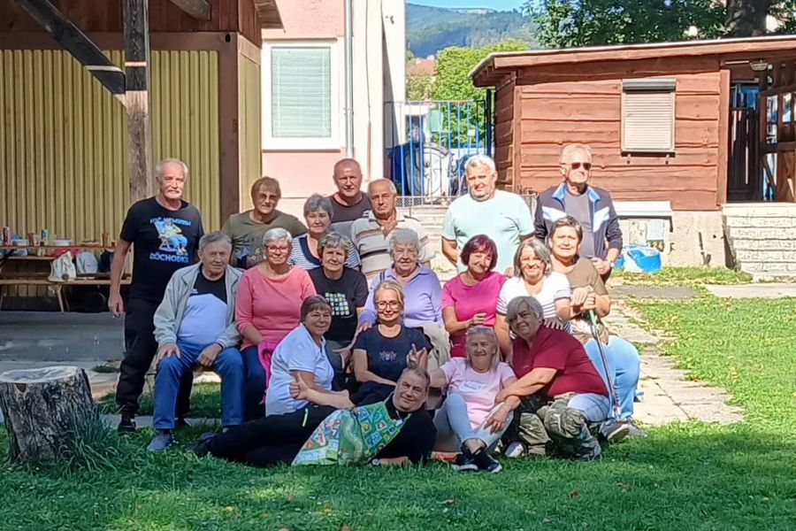 Na stretnutí vládla výborná nálada. Foto: ZO OZ KOVO ŽP